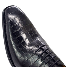 Load image into Gallery viewer, Big Size 6-13 Handmade Mens Oxford Shoes Genuine Leather Crocodile Print Men's Dress Shoes Classic Business Formal Shoes for Men