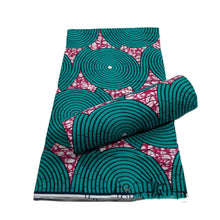 Load image into Gallery viewer, 2022 High Quality Cotton wax fabric African prints fabric Ankara wax real wax Nigerian wax 6 yards/pcs