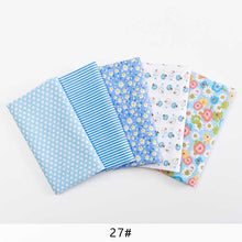 Load image into Gallery viewer, 25*25cm /Pc Vintage Printed Patchwork Fabrics Doll Handmade Accessories Floral Cotton Fabrics For DIY Quilting Crafts TJ0537-2