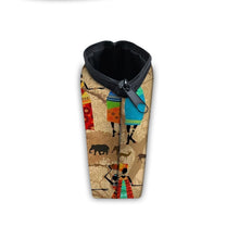 Load image into Gallery viewer, African Woman Print Cosmetic Bag Afro Ladies Makeup Bags Fashion Girls Cosmetic Case Portable Lipstick Storage Bags for Travel