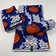 Load image into Gallery viewer, New Hot Sale African Wax Fabric Cotton Material Nigerian Ankara Block Prints Batik Dutch High Quality Sewing Cloth VL-40