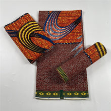 Load image into Gallery viewer, New Hot Sale African Wax Fabric Cotton Material Nigerian Ankara Block Prints Batik Dutch High Quality Sewing Cloth VL-40