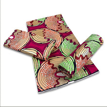 Load image into Gallery viewer, 2022 Cheapest Price Best Quality African Fashion Golden Wax Fabrics Nigerian Golden Ankara Printed Wax Materials 6 Yards/pcs