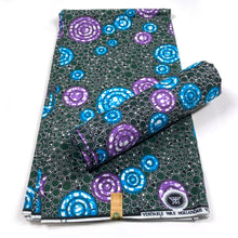 Load image into Gallery viewer, African Ankara Fabric Original High Quality Pagne Wax Print Fabric Printing 100% Cotton African Nigerian Real Wax For Dress