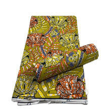 Load image into Gallery viewer, 2022 High Quality Cotton wax fabric African prints fabric Ankara wax real wax Nigerian wax 6 yards/pcs