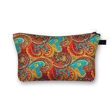 Load image into Gallery viewer, African Woman Print Cosmetic Bag Afro Ladies Makeup Bags Fashion Girls Cosmetic Case Portable Lipstick Storage Bags for Travel