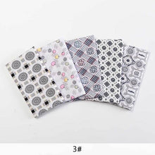 Load image into Gallery viewer, 25*25cm /Pc Vintage Printed Patchwork Fabrics Doll Handmade Accessories Floral Cotton Fabrics For DIY Quilting Crafts TJ0537-2