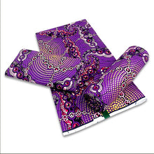 Load image into Gallery viewer, 2022 Cheapest Price Best Quality African Fashion Golden Wax Fabrics Nigerian Golden Ankara Printed Wax Materials 6 Yards/pcs