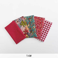 Load image into Gallery viewer, 25*25cm /Pc Vintage Printed Patchwork Fabrics Doll Handmade Accessories Floral Cotton Fabrics For DIY Quilting Crafts TJ0537-2