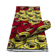 Load image into Gallery viewer, 2022 High Quality Cotton wax fabric African prints fabric Ankara wax real wax Nigerian wax 6 yards/pcs