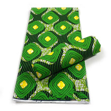 Load image into Gallery viewer, African wax print Fabric 6yard Ankara material 100%cotton Nigerian fabric real batik 6 yards For women dresses