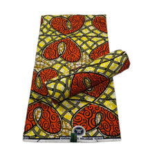 Load image into Gallery viewer, African Ankara Fabric Original High Quality Pagne Wax Print Fabric Printing 100% Cotton African Nigerian Real Wax For Dress
