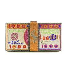Load image into Gallery viewer, Women Crystal Chain Bag Ladies Diamond Clutch Bags Women's Evening Party Wedding Dinner Purses Female Hasp Painting Woman Flap
