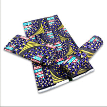 Load image into Gallery viewer, 2022 Cheapest Price Best Quality African Fashion Golden Wax Fabrics Nigerian Golden Ankara Printed Wax Materials 6 Yards/pcs