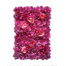 Load image into Gallery viewer, 60X40cm Silk Rose Flower Wall Artificial Flowers DIY Wedding Wall Decor Photography Backdrops Hair Salon Background