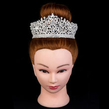 Load image into Gallery viewer, Crown Hadiyana Goegeous Women Party Hair Jewelry Vintage Luxury Rhinestone Wedding Hair Accessories BC3801 Corona Princesa