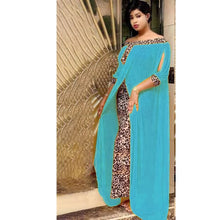 Load image into Gallery viewer, Mr Hunkle Leopard Loose Bodycon Fashion outdoor WomenMaxi  Dress Leisure Patchwork Strapless Sexy Ethnic Style African vestidos