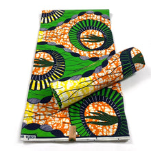 Load image into Gallery viewer, African Ankara Fabric Original High Quality Pagne Wax Print Fabric Printing 100% Cotton African Nigerian Real Wax For Dress
