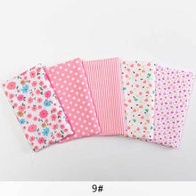 Load image into Gallery viewer, 25*25cm /Pc Vintage Printed Patchwork Fabrics Doll Handmade Accessories Floral Cotton Fabrics For DIY Quilting Crafts TJ0537-2