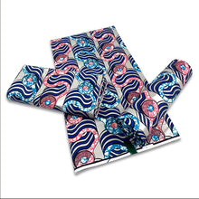 Load image into Gallery viewer, 2022 Cheapest Price Best Quality African Fashion Golden Wax Fabrics Nigerian Golden Ankara Printed Wax Materials 6 Yards/pcs