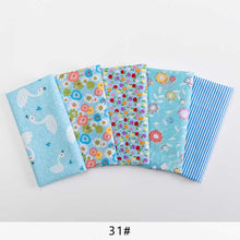 Load image into Gallery viewer, 25*25cm /Pc Vintage Printed Patchwork Fabrics Doll Handmade Accessories Floral Cotton Fabrics For DIY Quilting Crafts TJ0537-2