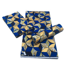 Load image into Gallery viewer, 2022 Cheapest Price Best Quality African Fashion Golden Wax Fabrics Nigerian Golden Ankara Printed Wax Materials 6 Yards/pcs