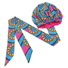 Load image into Gallery viewer, New African Headwrap In Women's Hair Accessories Scarf Wrapped Head Turban Ladies Hair Accessories Scarf Hat Headwrap Nigeria
