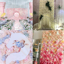 Load image into Gallery viewer, 60X40cm Silk Rose Flower Wall Artificial Flowers DIY Wedding Wall Decor Photography Backdrops Hair Salon Background