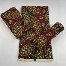 Load image into Gallery viewer, New Hot Sale African Wax Fabric Cotton Material Nigerian Ankara Block Prints Batik Dutch High Quality Sewing Cloth VL-40