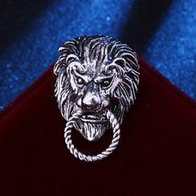 Load image into Gallery viewer, Retro Lion Shield Crown Animal Brooches Fashion Men's Suit Shirt Collar Needle Badge Lapel Pins Jewelry Men Clothing Accessories