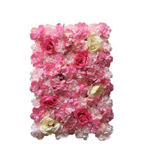 Load image into Gallery viewer, 60X40cm Silk Rose Flower Wall Artificial Flowers DIY Wedding Wall Decor Photography Backdrops Hair Salon Background