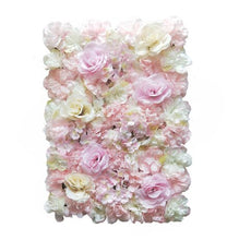 Load image into Gallery viewer, 60X40cm Silk Rose Flower Wall Artificial Flowers DIY Wedding Wall Decor Photography Backdrops Hair Salon Background