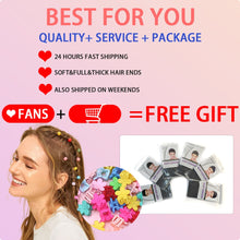 Load image into Gallery viewer, AZQUEEN Synthetic Wig for Women Long Pink Wigs Water Wave Heat Resistant Middle Part Natural Hair Wig Cosplay Wigs