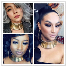 Load image into Gallery viewer, New Fashion African Necklace Bridal Jewelry Women Necklace Gold Custom Choker Necklace Wedding Jewelry Gift