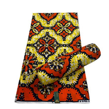 Load image into Gallery viewer, 2022 High Quality Cotton wax fabric African prints fabric Ankara wax real wax Nigerian wax 6 yards/pcs