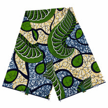 Load image into Gallery viewer, 2022 New Hot Selling African Real Wax Fabric 100% Cotton Material Nigerian Style Ankara Batik High-Quality Sewing Cloth