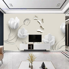 Load image into Gallery viewer, Custom Mural Wallpaper 3D Luxury Golden Large Wall Painting Living Room Modern Wall Paper TV Sofa Bedroom Study Home Decor