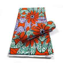 Load image into Gallery viewer, 2022 High Quality Cotton wax fabric African prints fabric Ankara wax real wax Nigerian wax 6 yards/pcs