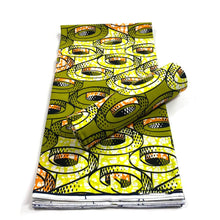 Load image into Gallery viewer, 2022 High Quality Cotton wax fabric African prints fabric Ankara wax real wax Nigerian wax 6 yards/pcs