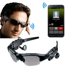 Load image into Gallery viewer, Sport Stereo Wireless Bluetooth 5.0 Headset Telephone Driving Sunglasses Riding Eyes Glasses With colorful Sun lens Cycling Tool