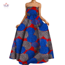 Load image into Gallery viewer, New Ankara African Women Dresses Dashikis Print Ball Gown Party Dress Maxi Off Shoulder Dresses African Women Clothing Wy9918