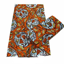 Load image into Gallery viewer, African Ankara Fabric Original High Quality Pagne Wax Print Fabric Printing 100% Cotton African Nigerian Real Wax For Dress