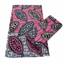 Load image into Gallery viewer, 2022 High Quality Cotton wax fabric African prints fabric Ankara wax real wax Nigerian wax 6 yards/pcs