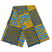 Load image into Gallery viewer, 2022 New Hot Selling African Real Wax Fabric 100% Cotton Material Nigerian Style Ankara Batik High-Quality Sewing Cloth
