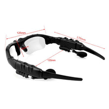 Load image into Gallery viewer, Sport Stereo Wireless Bluetooth 5.0 Headset Telephone Driving Sunglasses Riding Eyes Glasses With colorful Sun lens Cycling Tool