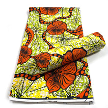Load image into Gallery viewer, 2022 High Quality Cotton wax fabric African prints fabric Ankara wax real wax Nigerian wax 6 yards/pcs