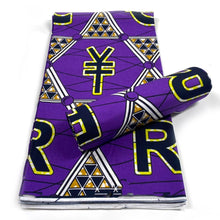 Load image into Gallery viewer, 2022 High Quality Cotton wax fabric African prints fabric Ankara wax real wax Nigerian wax 6 yards/pcs