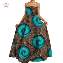 Load image into Gallery viewer, New Ankara African Women Dresses Dashikis Print Ball Gown Party Dress Maxi Off Shoulder Dresses African Women Clothing Wy9918