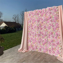 Load image into Gallery viewer, 60X40cm Silk Rose Flower Wall Artificial Flowers DIY Wedding Wall Decor Photography Backdrops Hair Salon Background