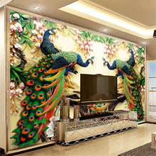 Load image into Gallery viewer, Custom Mural Wallpaper 3D Luxury Golden Large Wall Painting Living Room Modern Wall Paper TV Sofa Bedroom Study Home Decor